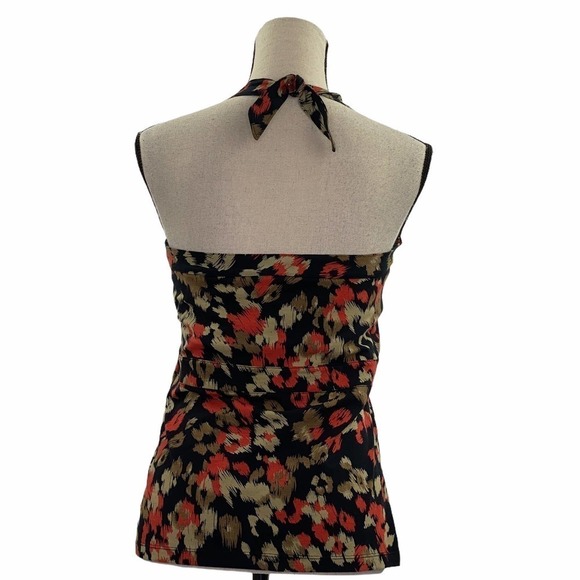 JONES New York Printed Halter Tank Top Size Large - Picture 2 of 10